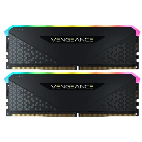 Фото ОЗУ Corsair DDR4 16GB (2x8GB) 3200Mhz Vengeance RGB RS (CMG16GX4M2E3200C16)