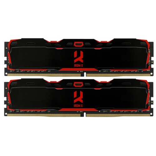 

GoodRAM DDR4 32GB (2x16GB) 3200Mhz Iridium X Black (IR-X3200D464L16/32GDC)