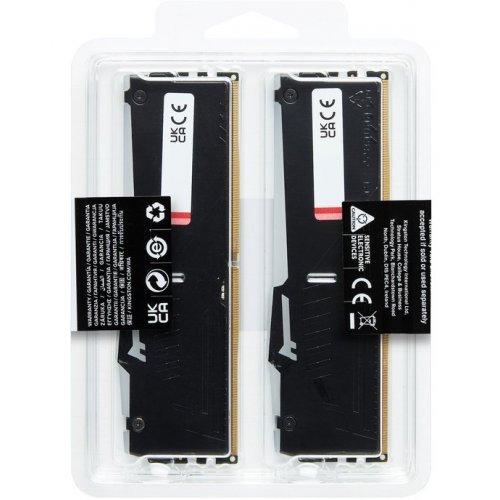 Продать ОЗУ Kingston DDR5 64GB (2x32GB) 4800Mhz FURY Beast RGB (KF548C38BBAK2-64) по Trade-In интернет-магазине Телемарт - Киев, Днепр, Украина фото