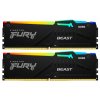 Kingston DDR5 64GB (2x32GB) 5200Mhz FURY Beast RGB (KF552C40BBAK2-64)