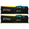 Photo RAM Kingston DDR5 64GB (2x32GB) 5600Mhz FURY Beast RGB (KF556C40BBAK2-64)