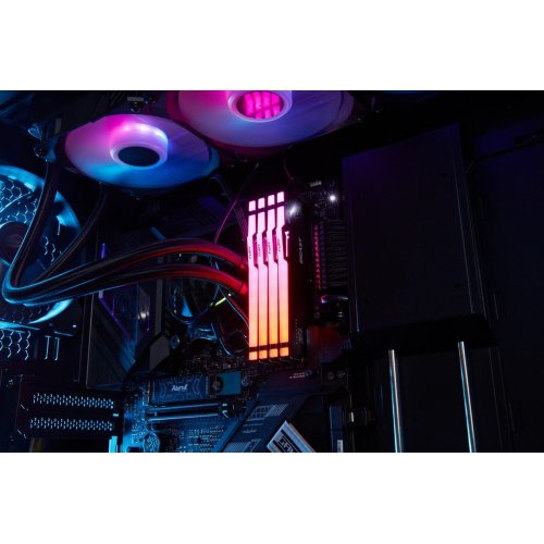 Фото ОЗП Kingston DDR5 64GB (2x32GB) 5600Mhz FURY Beast RGB (KF556C40BBAK2-64)