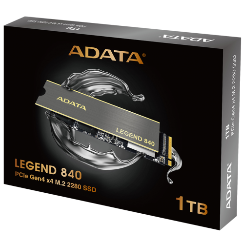 Photo SSD Drive ADATA Legend 840 3D NAND 1TB M.2 (2280 PCI-E) NVMe 1.4 (ALEG-840-1TCS)