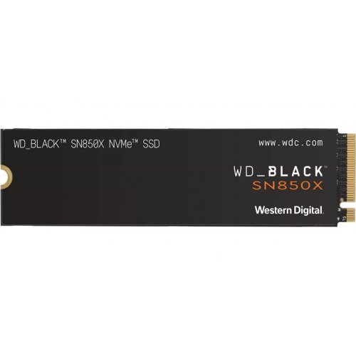 Фото SSD-диск Western Digital Black SN850X 1TB M.2 (2280 PCI-E) NVMe x4 (WDS100T2X0E)