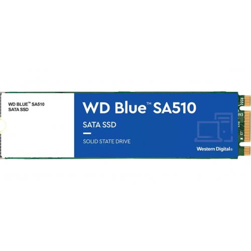 Продати SSD-диск Western Digital Blue SA510 500GB M.2 (2280 SATA) (WDS500G3B0B) за Trade-In у інтернет-магазині Телемарт - Київ, Дніпро, Україна фото