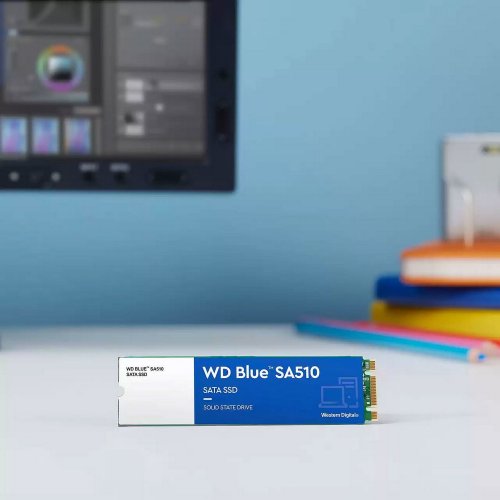 Продати SSD-диск Western Digital Blue SA510 500GB M.2 (2280 SATA) (WDS500G3B0B) за Trade-In у інтернет-магазині Телемарт - Київ, Дніпро, Україна фото