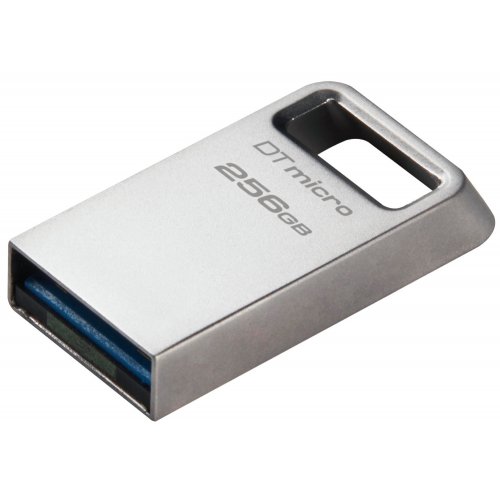 Купить Накопитель Kingston DataTraveler Micro 256GB USB 3.2 Gen 1 (DTMC3G2/256GB) - цена в Харькове, Киеве, Днепре, Одессе
в интернет-магазине Telemart фото