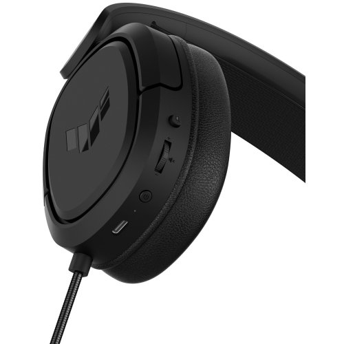 Купить Наушники Asus TUF Gaming H1 (90YH03A1-B1UA00) Black - цена в Харькове, Киеве, Днепре, Одессе
в интернет-магазине Telemart фото