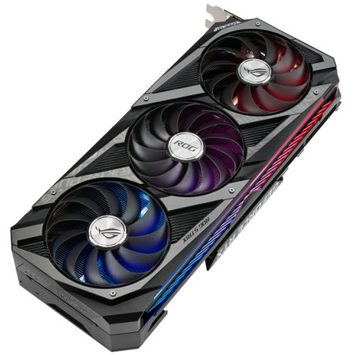 Фото Відеокарта Asus ROG GeForce RTX 3060 Ti STRIX OC 8192MB (ROG-STRIX-RTX3060TI-O8G-V2-GAMING FR) Factory Recertified