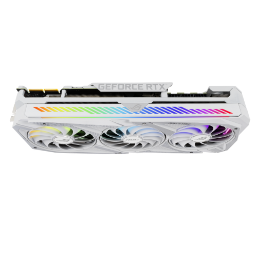 Фото Відеокарта Asus ROG GeForce RTX 3090 STRIX White 24576MB (ROG-STRIX-RTX3090-24G-WHITE FR) Factory Recertified