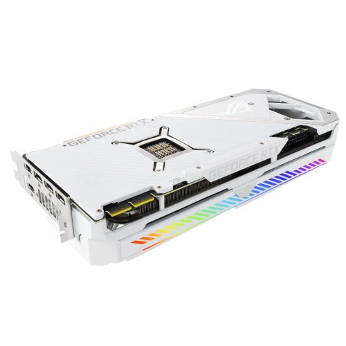 Фото Відеокарта Asus ROG GeForce RTX 3090 STRIX White 24576MB (ROG-STRIX-RTX3090-24G-WHITE FR) Factory Recertified