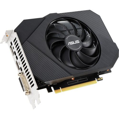 Продати Відеокарта Asus GeForce GTX 1650 Phoenix 4096MB (PH-GTX1650-4GD6-P FR) Factory Recertified за Trade-In у інтернет-магазині Телемарт - Київ, Дніпро, Україна фото