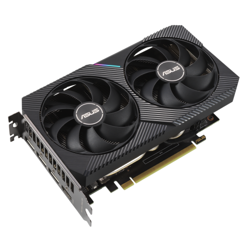 Photo Video Graphic Card Asus GeForce RTX 3060 Dual OC 12288MB (DUAL-RTX3060-O12G-V2 FR) Factory Recertified