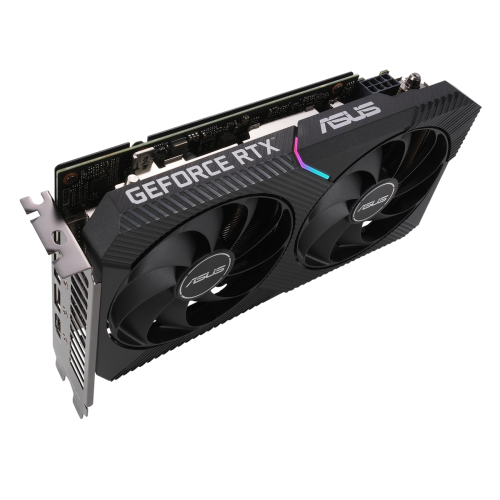 Photo Video Graphic Card Asus GeForce RTX 3060 Dual OC 12288MB (DUAL-RTX3060-O12G-V2 FR) Factory Recertified