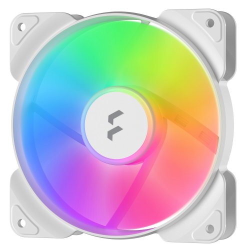 Кулер для корпуса Fractal Design Aspect 12 RGB PWM (FD-F-AS1-1209) White купити з перевіркою сумісності: огляд, характеристики, ціна у Києві, Львові, Вінниці, Хмельницькому, Івано-Франківську, Україні | інтернет-магазин TELEMART.UA фото