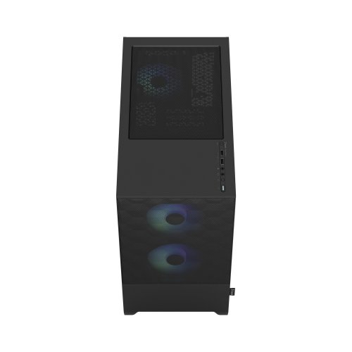 Корпус Fractal Design Pop Mini Air RGB Tempered Glass без БЖ (FD-C-POR1M-06) Black купити з перевіркою сумісності: огляд, характеристики, ціна у Києві, Львові, Вінниці, Хмельницькому, Івано-Франківську, Україні | інтернет-магазин TELEMART.UA фото