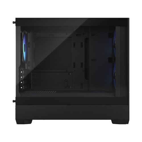 Корпус Fractal Design Pop Mini Air RGB Tempered Glass без БЖ (FD-C-POR1M-06) Black купити з перевіркою сумісності: огляд, характеристики, ціна у Києві, Львові, Вінниці, Хмельницькому, Івано-Франківську, Україні | інтернет-магазин TELEMART.UA фото