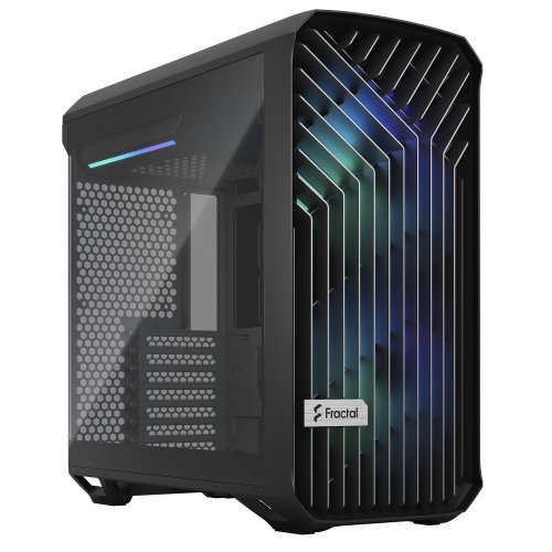 Купить Корпус Fractal Design Torrent Compact RGB Tempered Glass без БП (FD-C-TOR1C-02) Black с проверкой совместимости: обзор, характеристики, цена в Киеве, Днепре, Одессе, Харькове, Украине | интернет-магазин TELEMART.UA фото