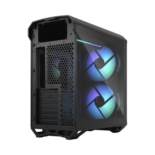 Корпус Fractal Design Torrent Compact RGB Tempered Glass без БЖ (FD-C-TOR1C-02) Black купити з перевіркою сумісності: огляд, характеристики, ціна у Києві, Львові, Вінниці, Хмельницькому, Івано-Франківську, Україні | інтернет-магазин TELEMART.UA фото