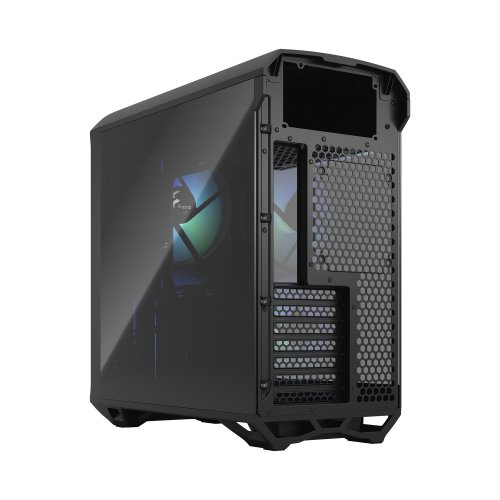 Корпус Fractal Design Torrent Compact RGB Tempered Glass без БЖ (FD-C-TOR1C-02) Black купити з перевіркою сумісності: огляд, характеристики, ціна у Києві, Львові, Вінниці, Хмельницькому, Івано-Франківську, Україні | інтернет-магазин TELEMART.UA фото