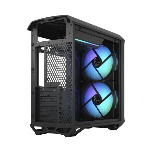 Корпус Fractal Design Torrent Compact RGB Tempered Glass без БЖ (FD-C-TOR1C-02) Black купити з перевіркою сумісності: огляд, характеристики, ціна у Києві, Львові, Вінниці, Хмельницькому, Івано-Франківську, Україні | інтернет-магазин TELEMART.UA фото