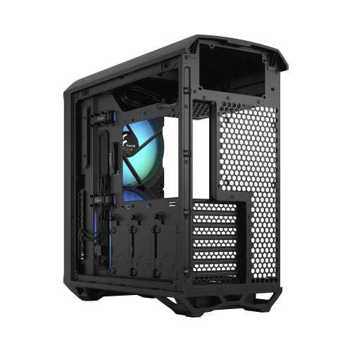 Корпус Fractal Design Torrent Compact RGB Tempered Glass без БЖ (FD-C-TOR1C-02) Black купити з перевіркою сумісності: огляд, характеристики, ціна у Києві, Львові, Вінниці, Хмельницькому, Івано-Франківську, Україні | інтернет-магазин TELEMART.UA фото