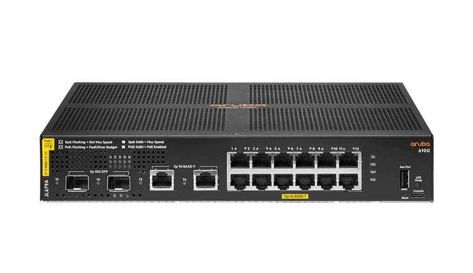 Купить Сетевой коммутатор Aruba CX 6100 (JL679A) - цена в Харькове ...