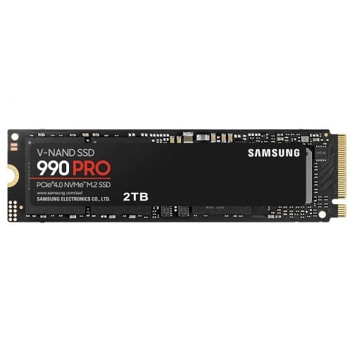 Фото SSD-диск Samsung 990 PRO V-NAND 3-bit MLC 2TB M.2 (2280 PCI-E) NVMe 2.0 (MZ-V9P2T0BW)