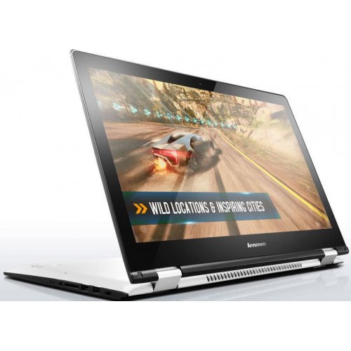 Продати Ноутбук Lenovo Yoga 500-15 (80R6004HUA) White за Trade-In у інтернет-магазині Телемарт - Київ, Дніпро, Україна фото