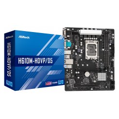 Материнська плата AsRock H610M-HDVP/D5 (s1700, Intel H610)