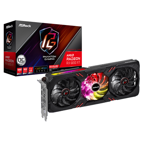 Продати Відеокарта AsRock Radeon RX 6650 XT Phantom Gaming D OC 8192MB (RX6650XT PGD 8GO) за Trade-In у інтернет-магазині Телемарт - Київ, Дніпро, Україна фото