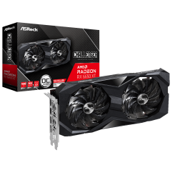 Видеокарта AsRock Radeon RX 6650 XT Challenger D OC 8192MB (RX6650XT CLD 8GO)