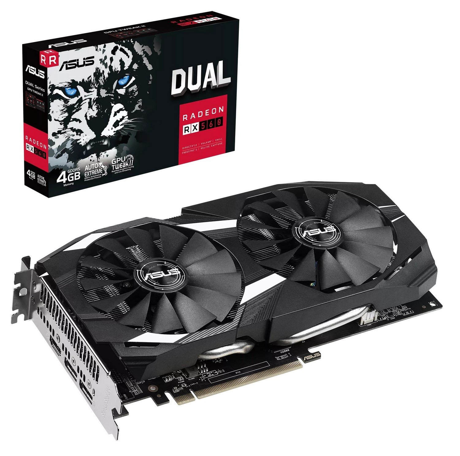 Продать Видеокарта Asus Radeon RX 560 Dual 4096MB (DUAL-RX560-4G) по  Trade-In интернет-магазине Телемарт - Киев, Днепр, Украина