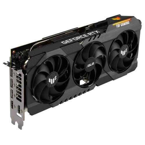 Фото Видеокарта Asus TUF GeForce RTX 3060 Ti Gaming 8192MB (TUF-RTX3060TI-8GD6X-GAMING)