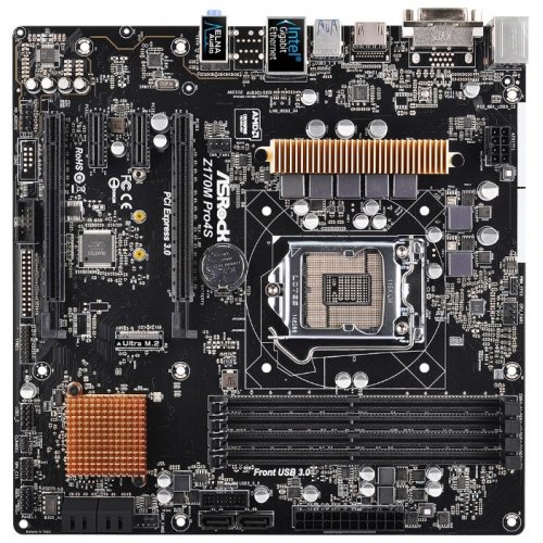 Продати Материнська плата AsRock Z170M PRO4S (s1151, Intel Z170) за Trade-In у інтернет-магазині Телемарт - Київ, Дніпро, Україна фото