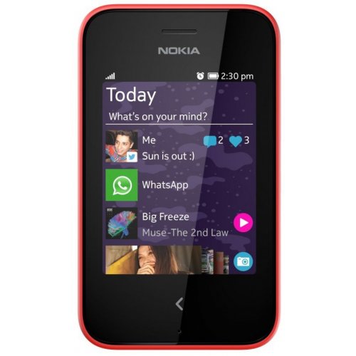 Купить Мобильный телефон Nokia 230 Dual Sim Red - цена в Харькове, Киеве, Днепре, Одессе
в интернет-магазине Telemart фото