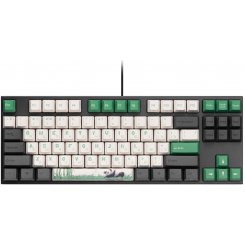 Клавиатура Varmilo VEA87 Panda R2 Cherry Mx Silent Red (A23A029A6A1A06A026) Grey/Green