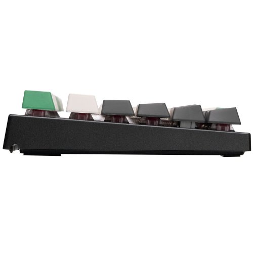 Купити Клавіатура Varmilo VEA87 Panda R2 Cherry Mx Silent Red (A23A029A6A1A06A026) Grey/Green - ціна в Києві, Львові, Вінниці, Хмельницькому, Франківську, Україні | інтернет-магазин TELEMART.UA фото