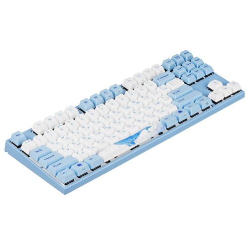Купити Клавіатура Varmilo VEA87 Sea Melody Cherry Mx Silent Red (A23A038A6A1A06A033) Grey/Blue - ціна в Києві, Львові, Вінниці, Хмельницькому, Франківську, Україні | інтернет-магазин TELEMART.UA фото