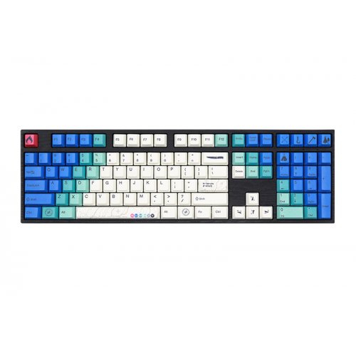 Купить Клавиатура Varmilo VEA108 Summit R2 Cherry Mx Silent Red (A26A022A6A1A06A007) Grey/Blue - цена в Харькове, Киеве, Днепре, Одессе
в интернет-магазине Telemart фото