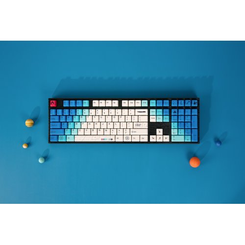Купить Клавиатура Varmilo VEA108 Summit R2 Cherry Mx Silent Red (A26A022A6A1A06A007) Grey/Blue - цена в Харькове, Киеве, Днепре, Одессе
в интернет-магазине Telemart фото