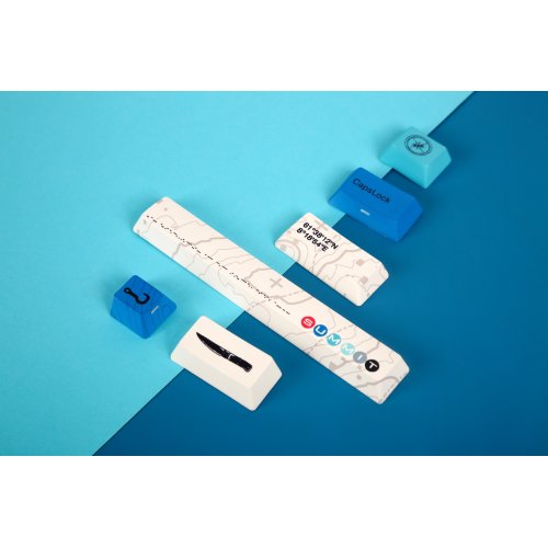 Купить Клавиатура Varmilo VEA108 Summit R2 Cherry Mx Silent Red (A26A022A6A1A06A007) Grey/Blue - цена в Харькове, Киеве, Днепре, Одессе
в интернет-магазине Telemart фото