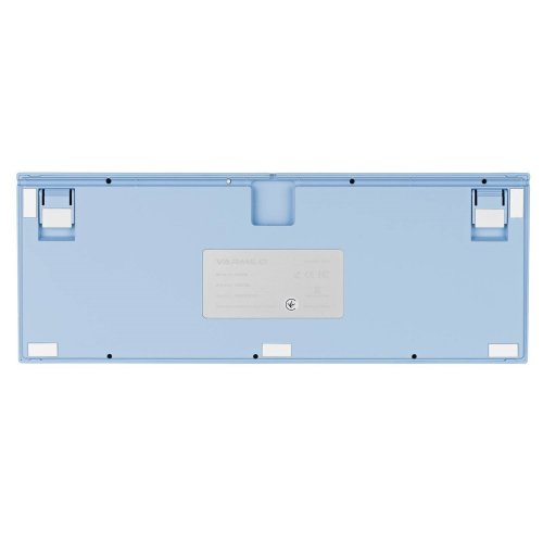 Купить Клавиатура Varmilo VEM87 Sea Melody EC V2 Ivy (A33A038B1A3A06A033) Grey/Blue - цена в Харькове, Киеве, Днепре, Одессе
в интернет-магазине Telemart фото