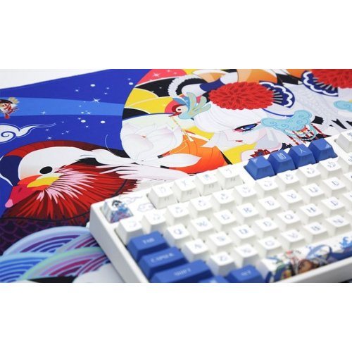 Купить Коврик для мышки Varmilo Lovebirds Desk Mat XL (ZDB032-01) Blue - цена в Харькове, Киеве, Днепре, Одессе
в интернет-магазине Telemart фото