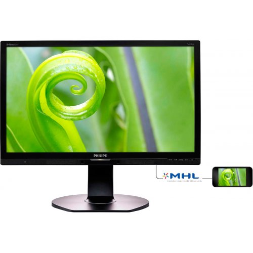 Продать Монитор Philips 23.8" 241P6EPJEB/00 Black по Trade-In интернет-магазине Телемарт - Киев, Днепр, Украина фото