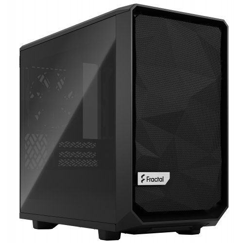 Корпус Fractal Design Meshify 2 Nano Tempered Glass без БЖ (FD-C-MES2N-01) Black купити з перевіркою сумісності: огляд, характеристики, ціна у Києві, Львові, Вінниці, Хмельницькому, Івано-Франківську, Україні | інтернет-магазин TELEMART.UA фото