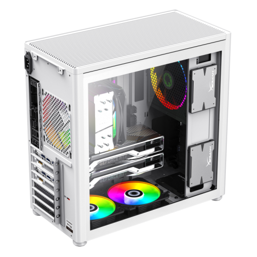 Photo GAMEMAX Spark Pro Tempered Glass without PSU Full White