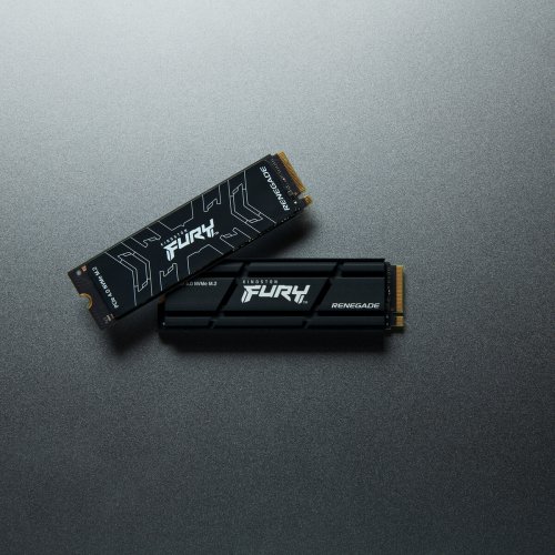 Photo SSD Drive Kingston FURY Renegade with Heatsink 3D NAND TLC 500GB M.2 (2280 PCI-E) NVMe x4 (SFYRSK/500G)