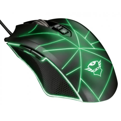 Купить Мышка Trust GXT 160X Ture RGB Gaming (23797) Black - цена в Харькове, Киеве, Днепре, Одессе
в интернет-магазине Telemart фото