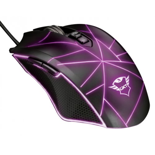 Купить Мышка Trust GXT 160X Ture RGB Gaming (23797) Black - цена в Харькове, Киеве, Днепре, Одессе
в интернет-магазине Telemart фото